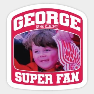 George Super Fan Sticker